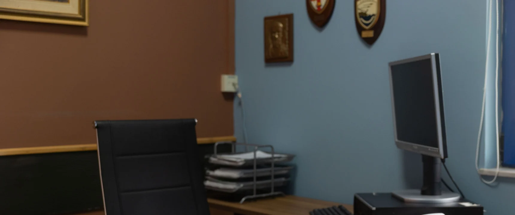 Ο χώρος εξέτασης του ιατρείου ΩΡΛ Δρ. Σουλαντίκα